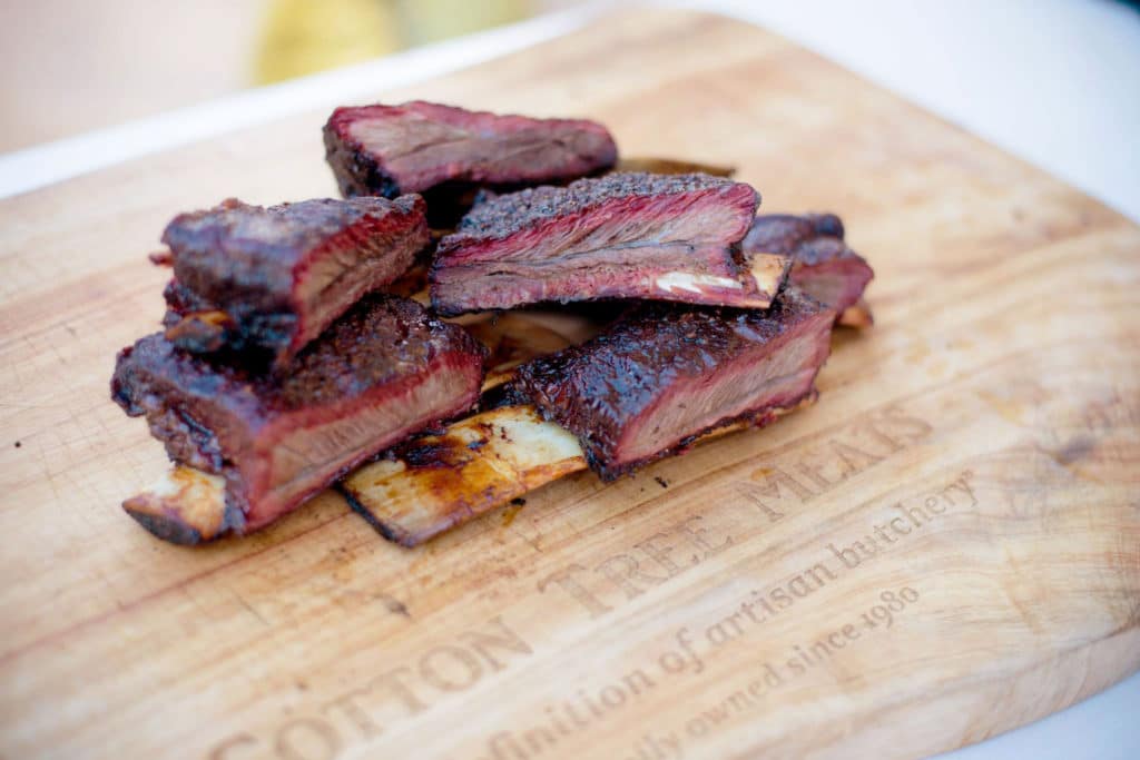 Smoked beef short ribs - Delicious!