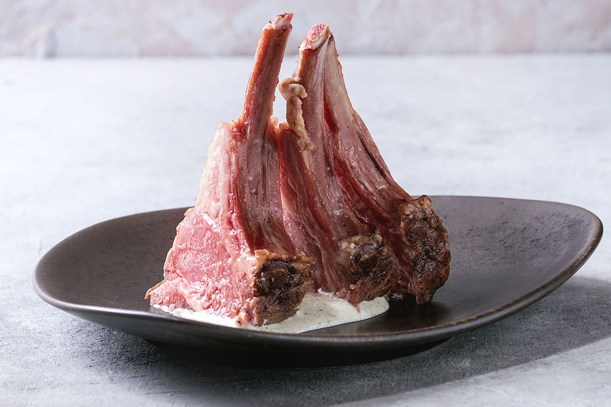 Minted Rack of Lamb