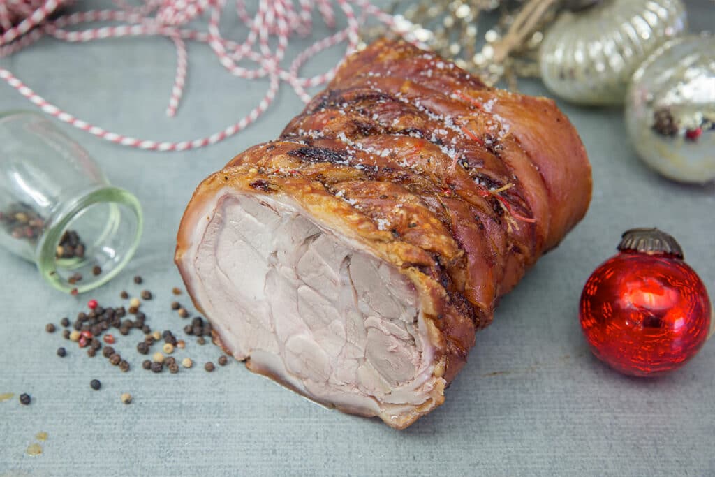 Bone & Rolled Pork Loin Roast Cotton Tree Meats